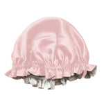 Double-Layer Reversible Silk Bonnet