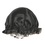 Double-Layer Reversible Silk Bonnet