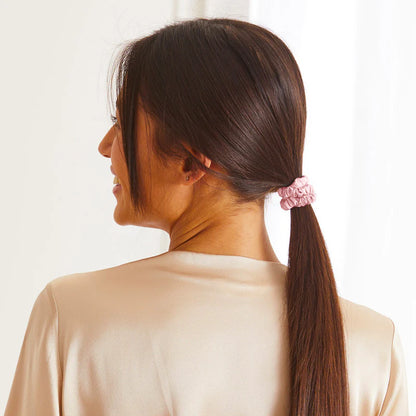 Slim Silk Scrunchie