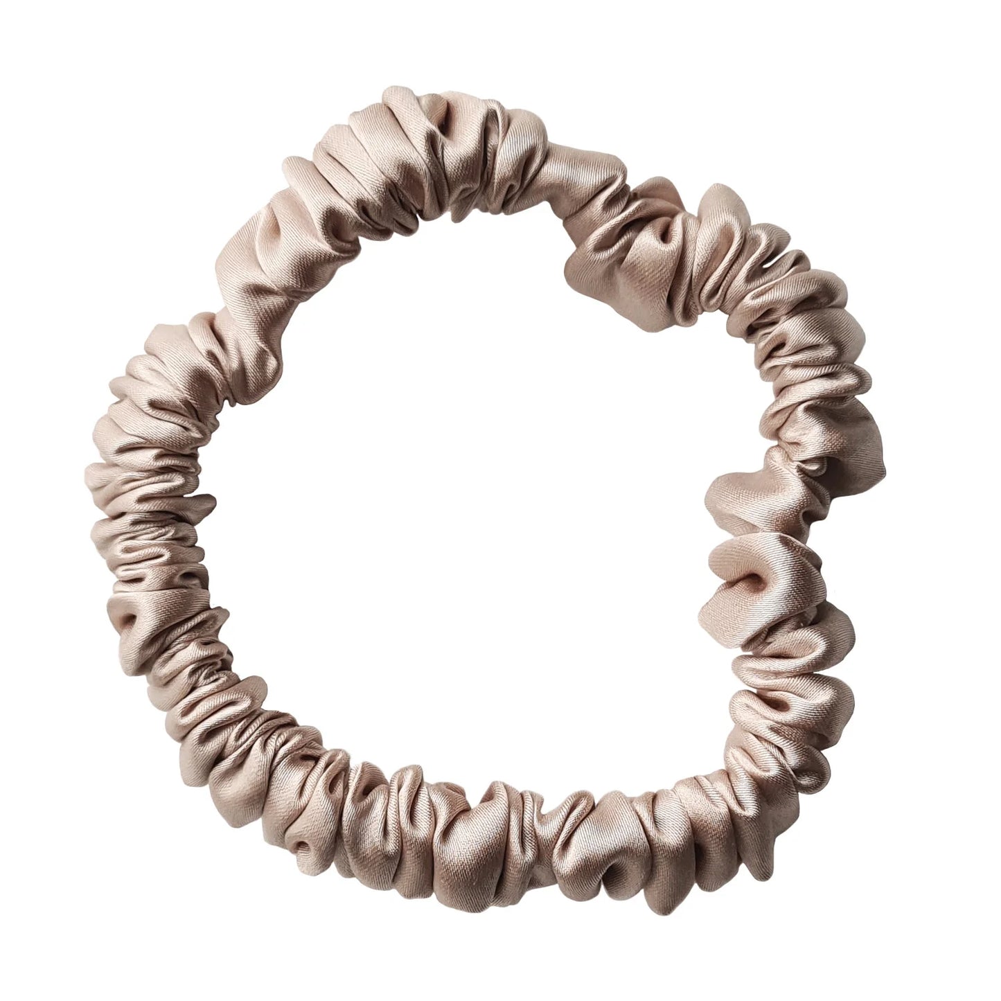 Slim Silk Scrunchie