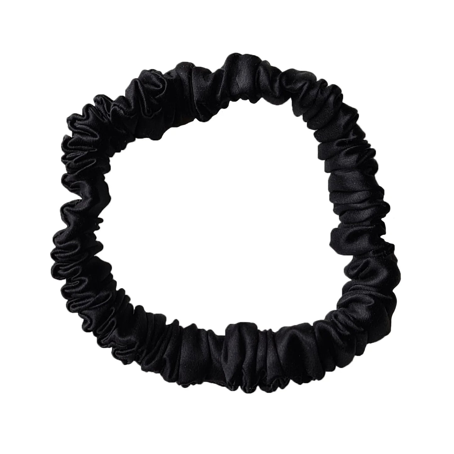 Slim Silk Scrunchie