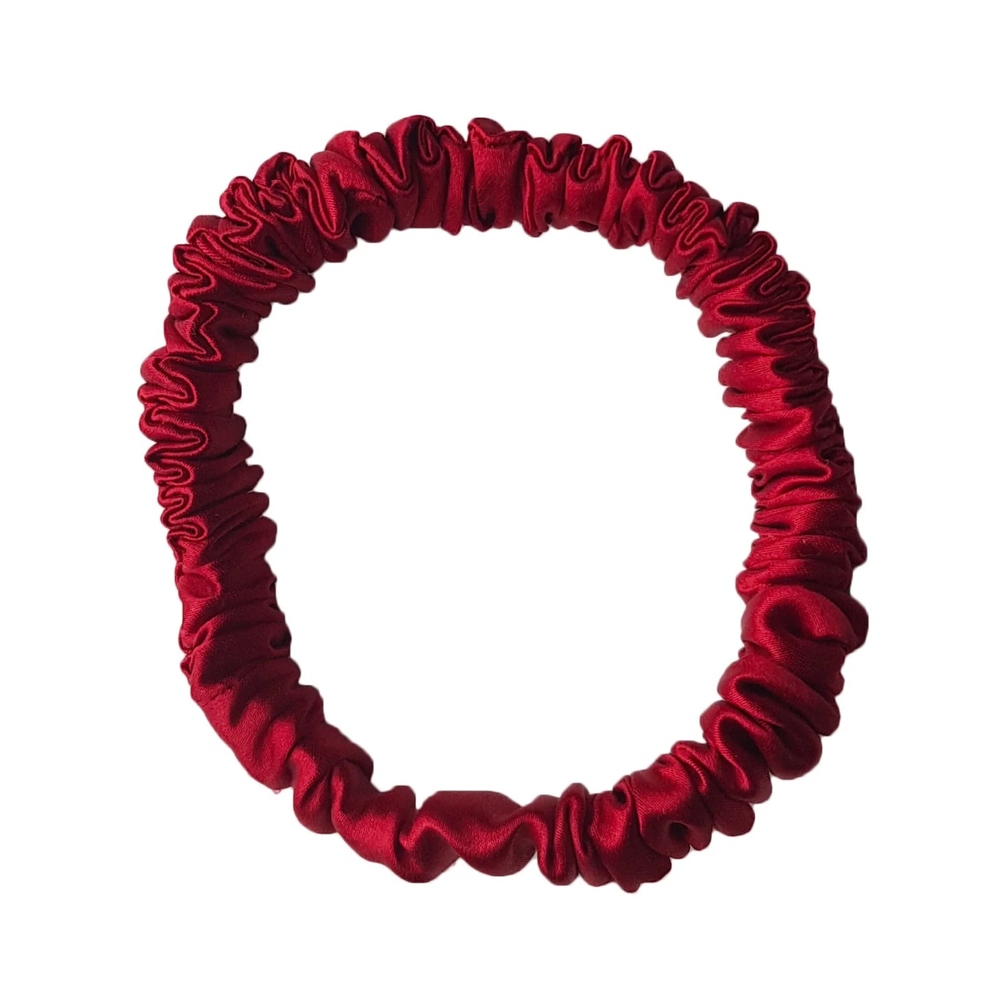 Slim Silk Scrunchie