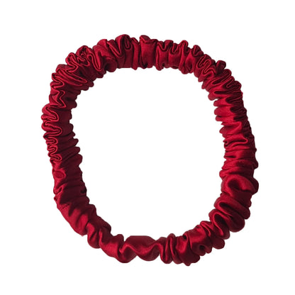 Slim Silk Scrunchie