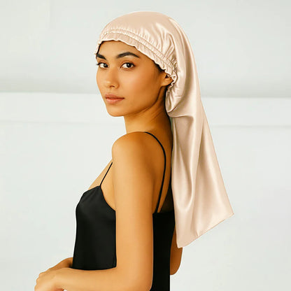 Silk Bonnet for Long Hair