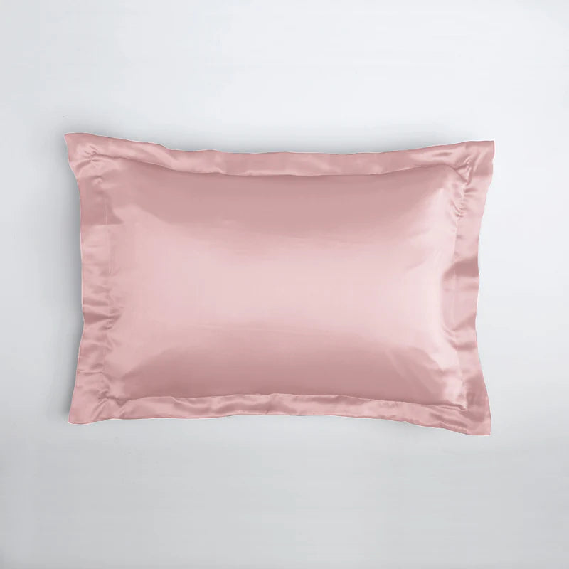 19 Momme Silk Pillowcase with Ruffle Trim